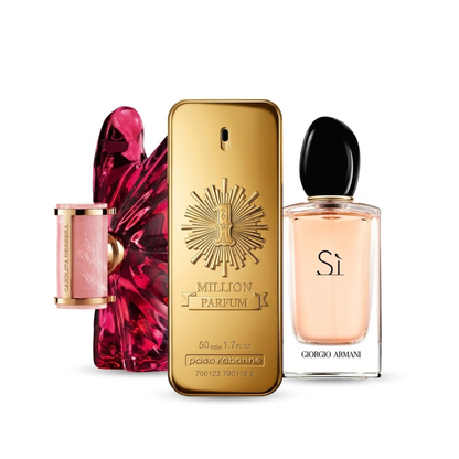 Sada 3 parfumov | Sospiro La Bomba, Armani Sì, Paco Rabanne 1 Million 100 ml